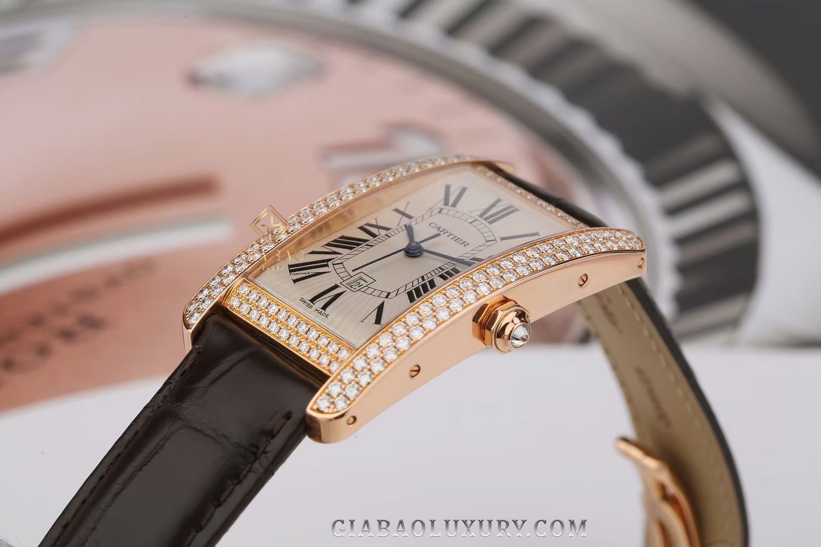 Đồng Hồ Cartier Tank Américaine WB704851