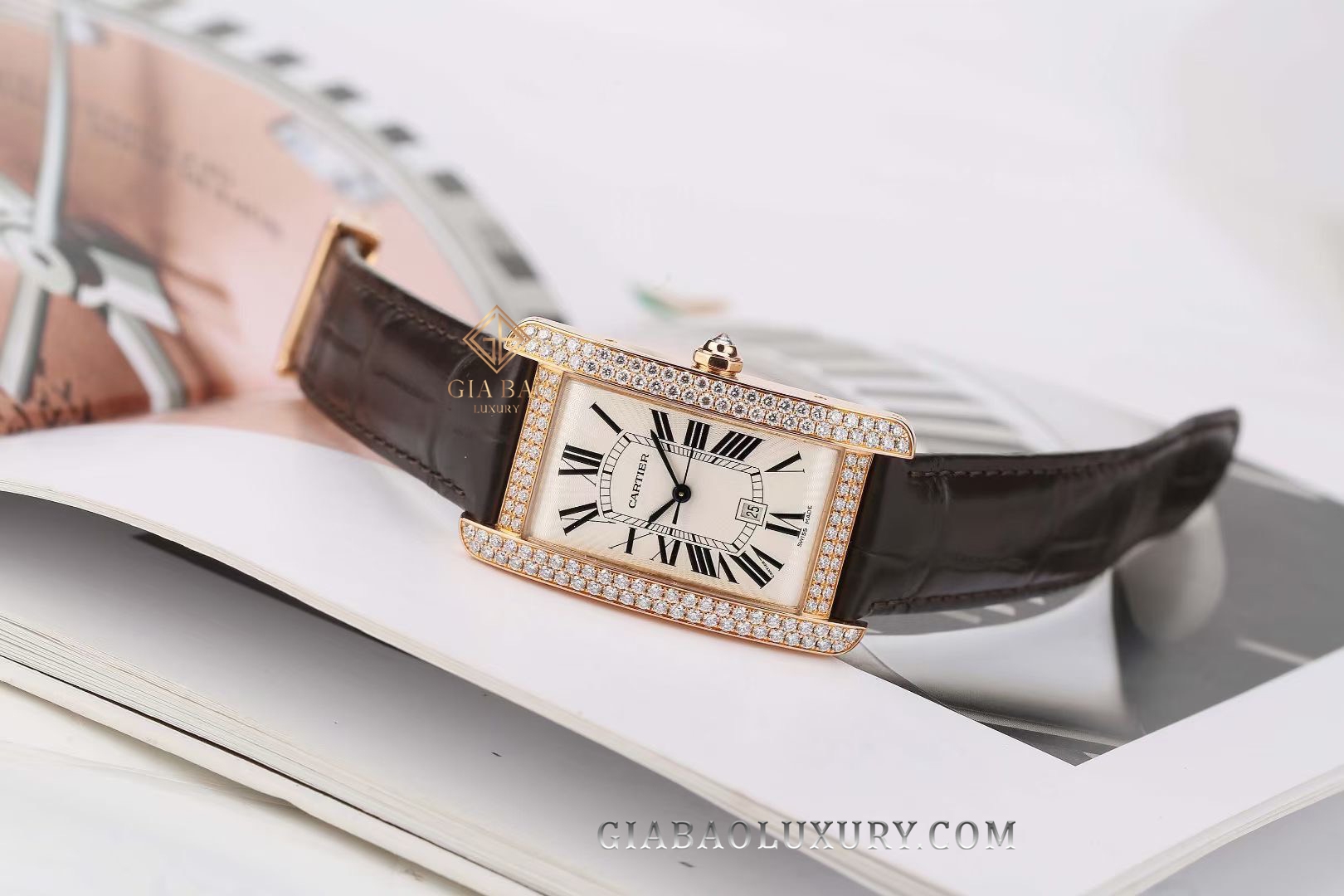 Đồng Hồ Cartier Tank Américaine WB704851