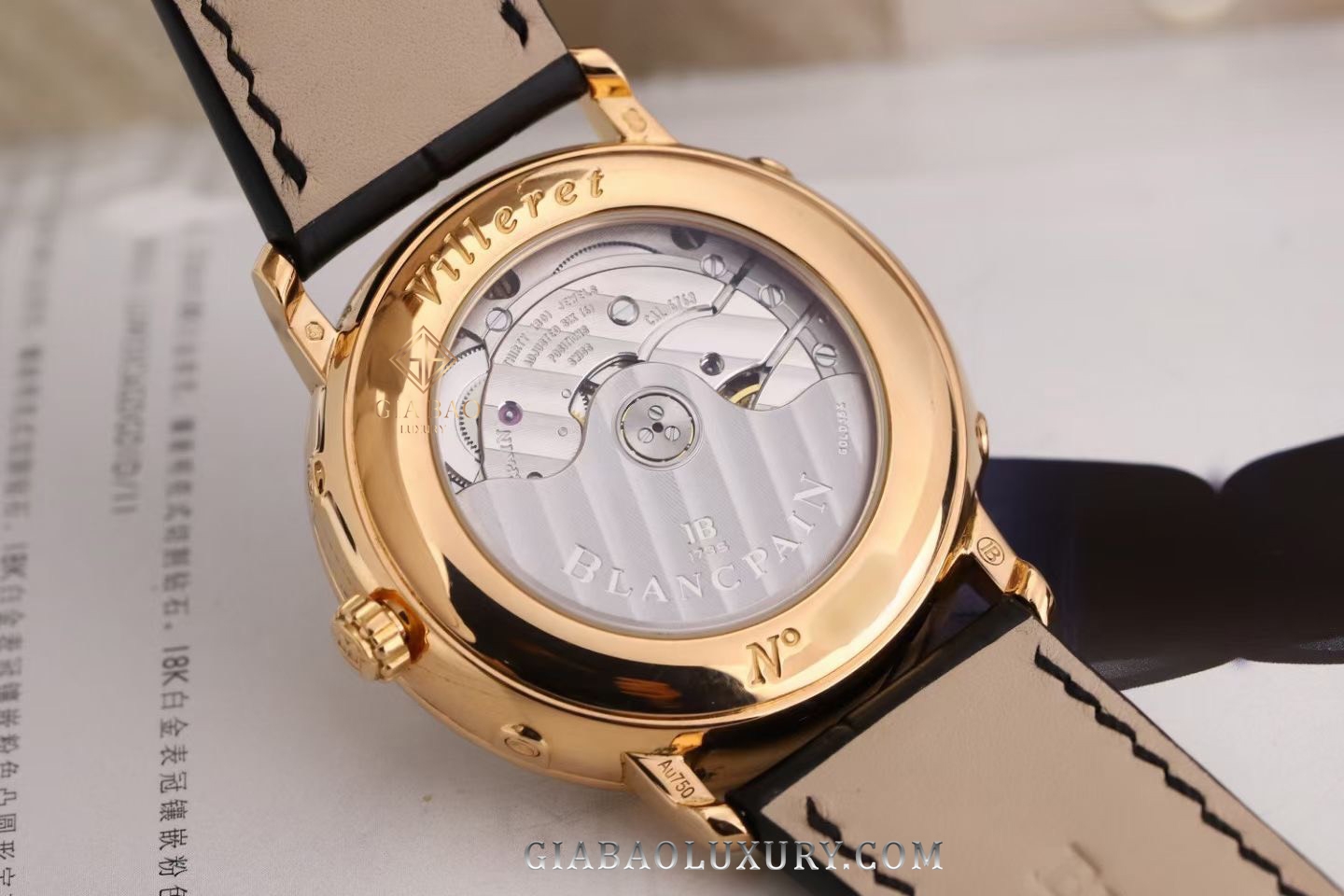 Đồng Hồ Blancpain Villeret Quantième Complet 6263-2942-55B