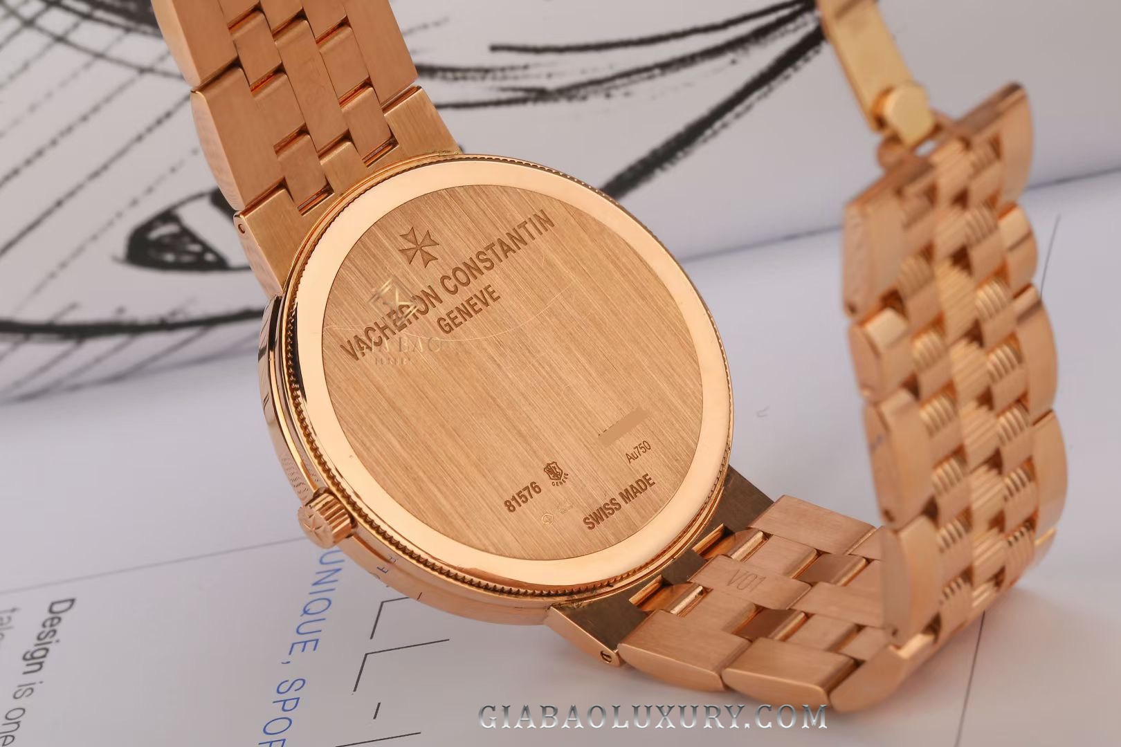 Đồng Hồ Vacheron Constantin Traditionnelle Manual Wind 81576/V01R-9695