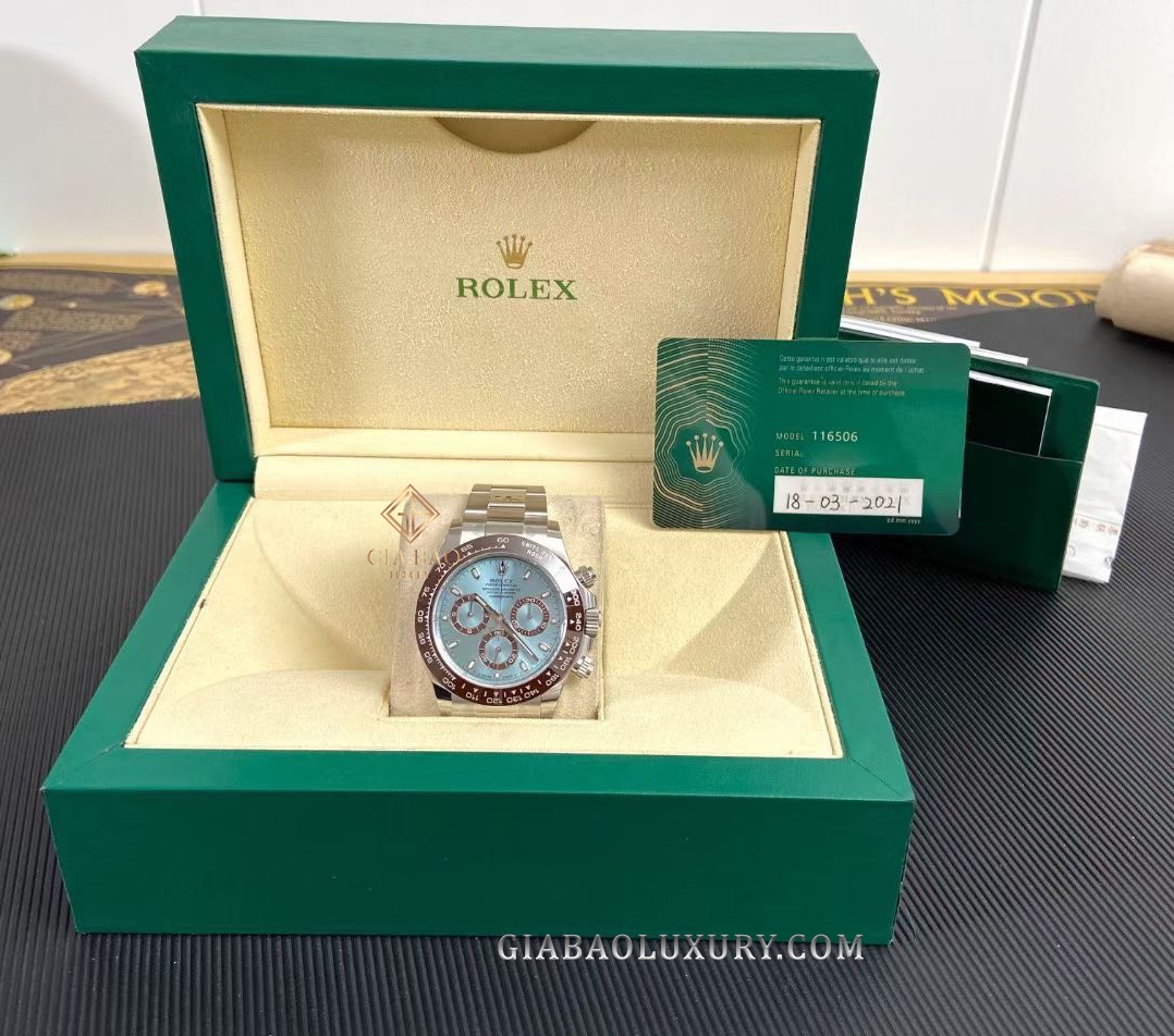 Đồng Hồ Rolex Cosmograph Daytona 116506 Cọc Số Dạ Quang