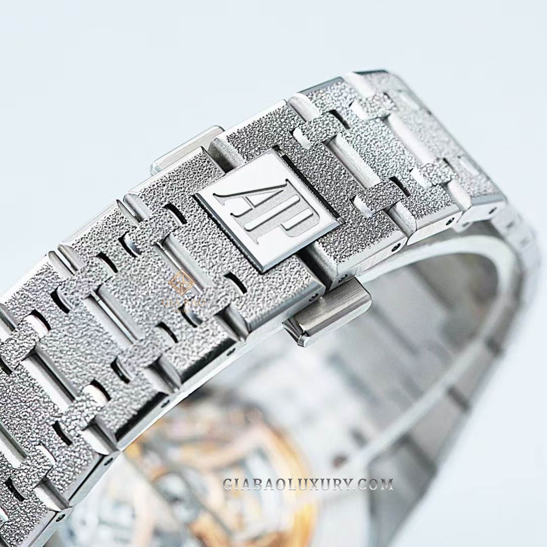 Đồng Hồ Audemars Piguet Royal Oak Double Balance Wheel Openworked 15466BC.GG.1259BC.01