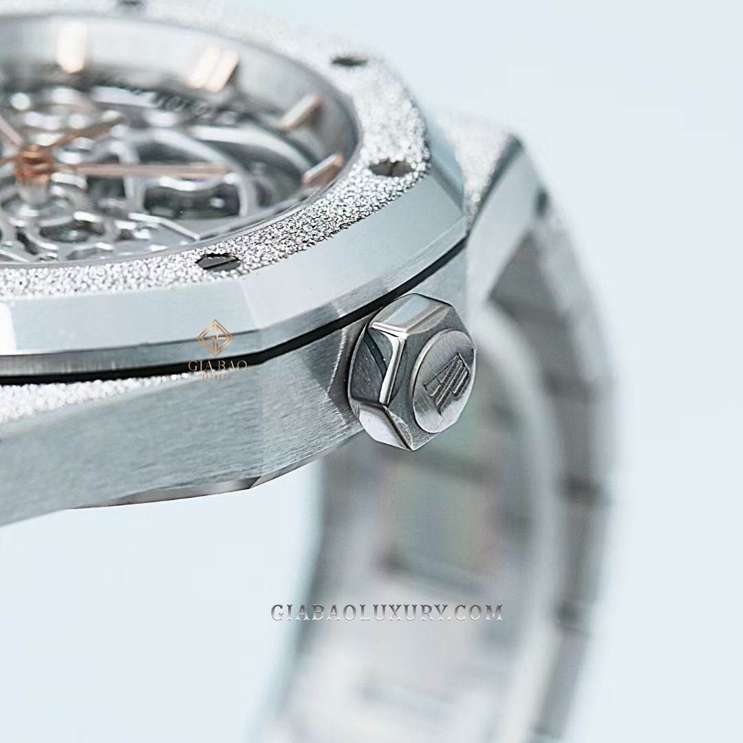 Đồng Hồ Audemars Piguet Royal Oak Double Balance Wheel Openworked 15466BC.GG.1259BC.01