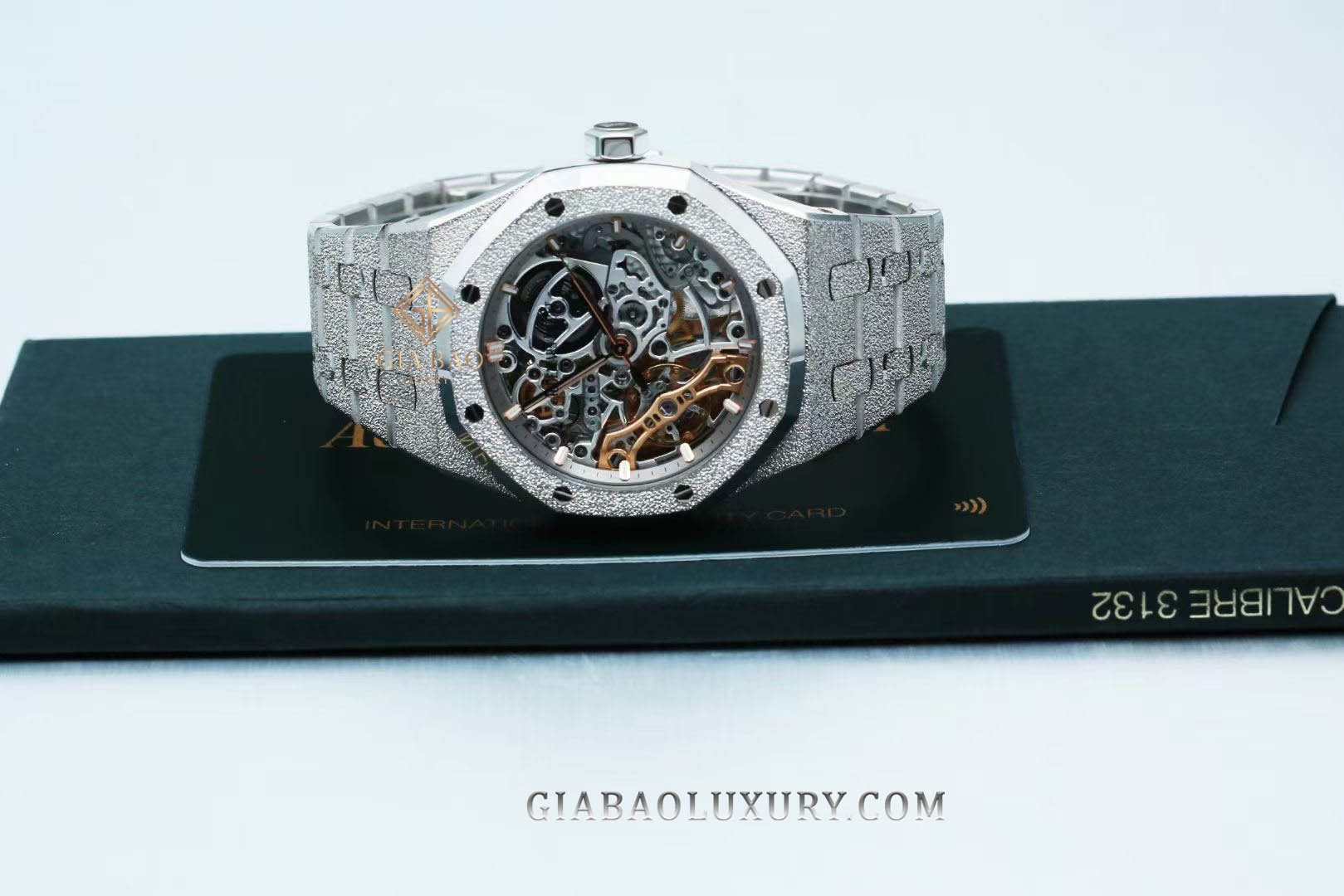 Đồng Hồ Audemars Piguet Royal Oak Double Balance Wheel Openworked 15466BC.GG.1259BC.01