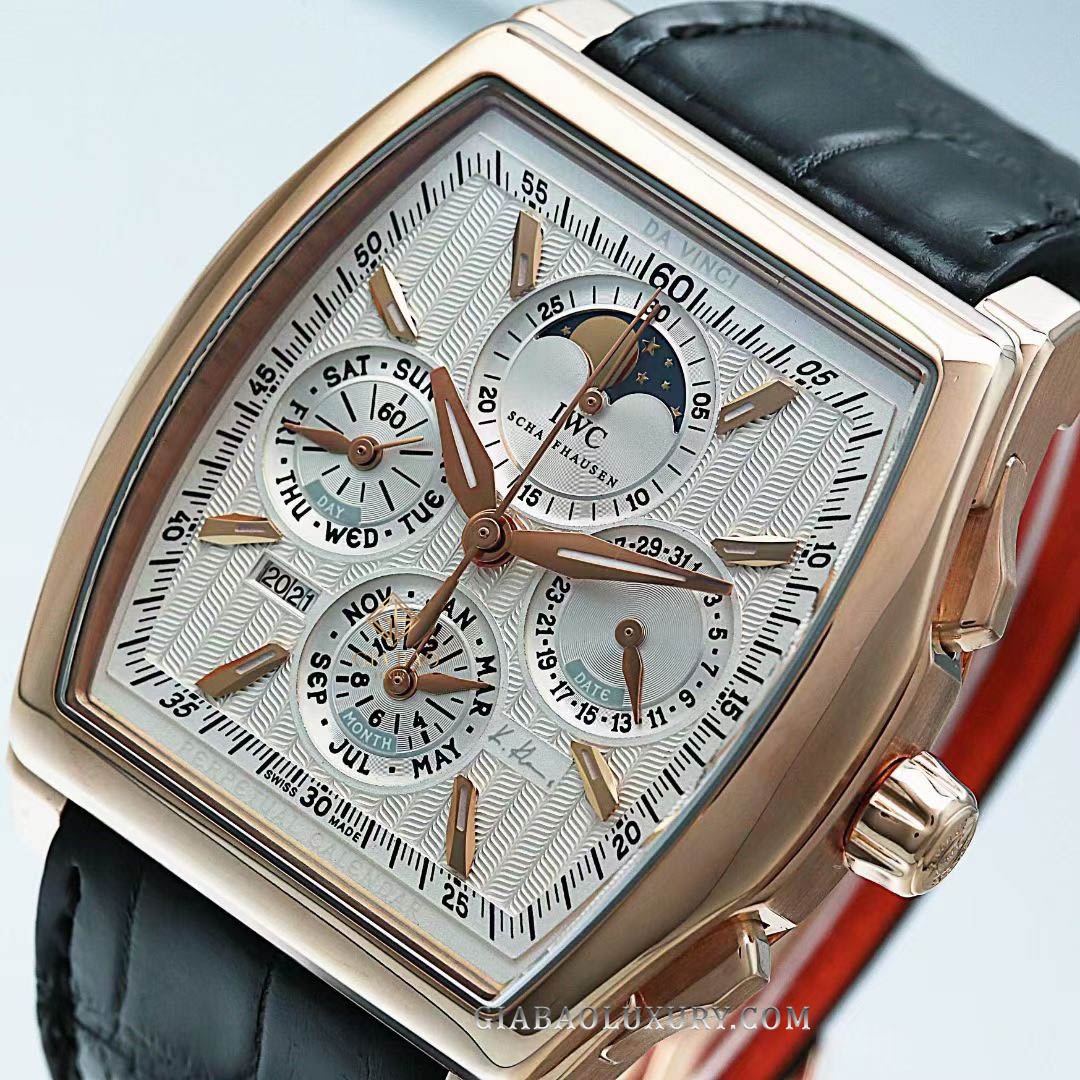 Đồng Hồ IWC Da Vinci Kurt Klaus Perpetual Chrono Roségold IW376203