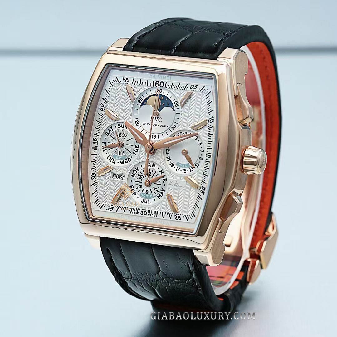 Đồng Hồ IWC Da Vinci Kurt Klaus Perpetual Chrono Roségold IW376203