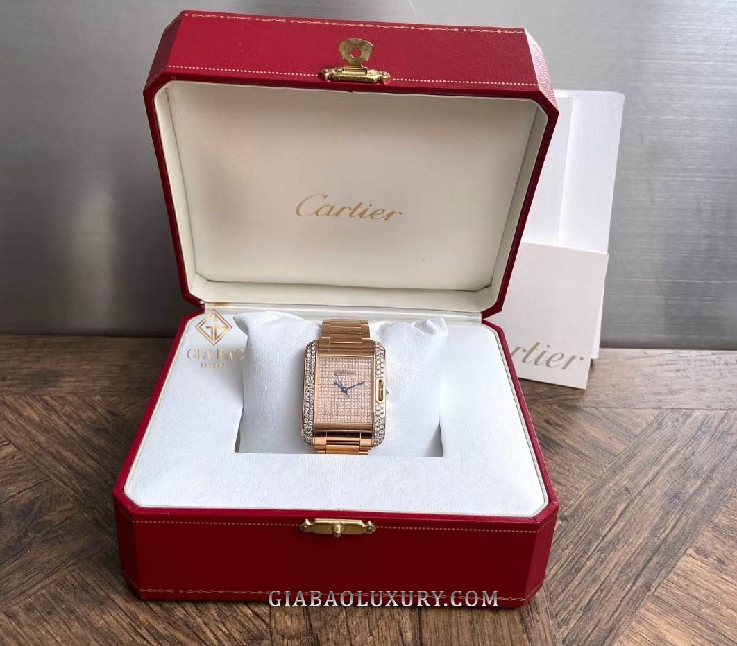 Đồng Hồ Cartier Tank WT100012