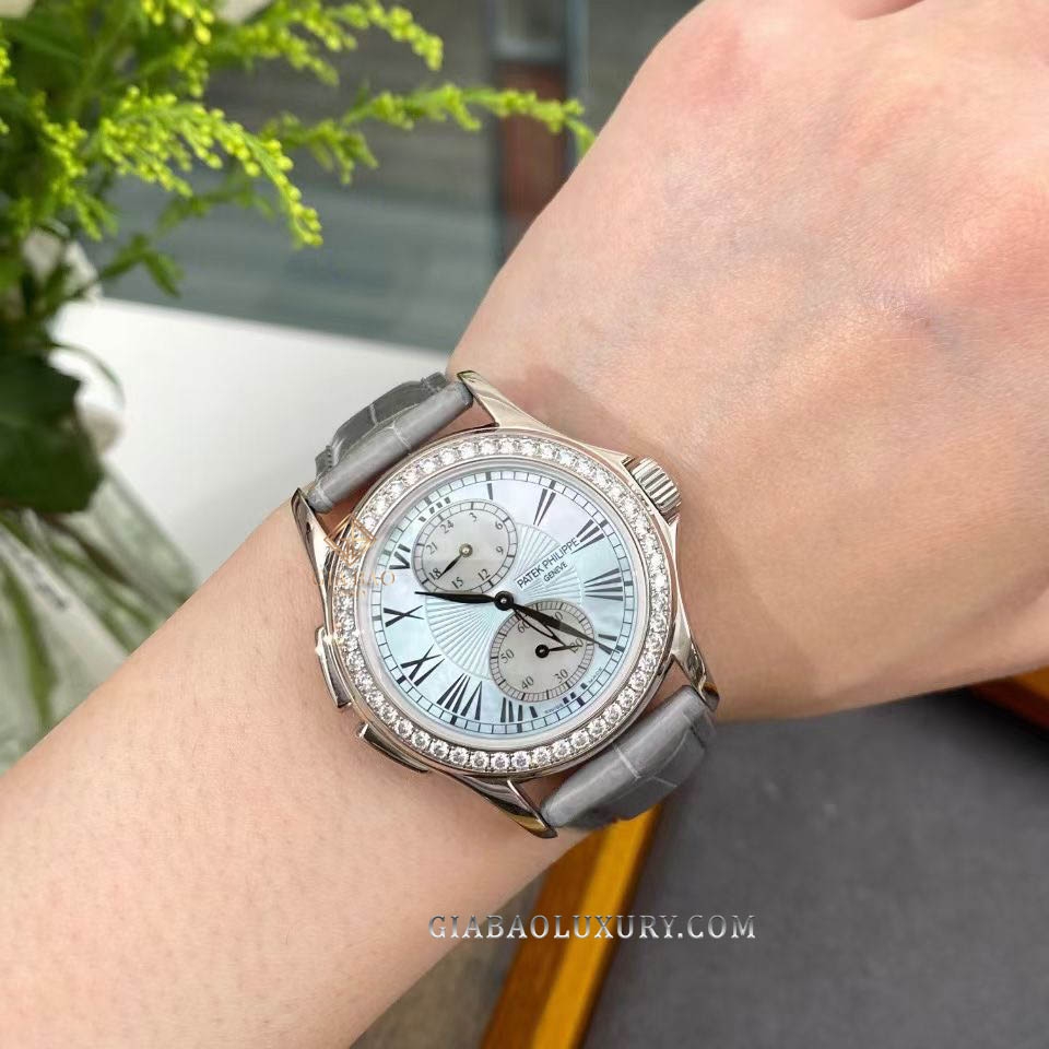 Đồng Hồ Patek Philippe Complicated Calatrava Travel Time Ladies 4934G