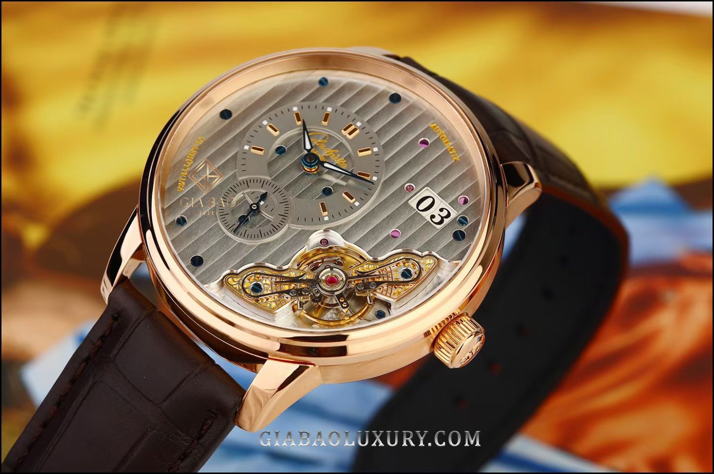 Đồng hồ Glashutte Original PanoMaticInverse 1-91-02-01-05-30