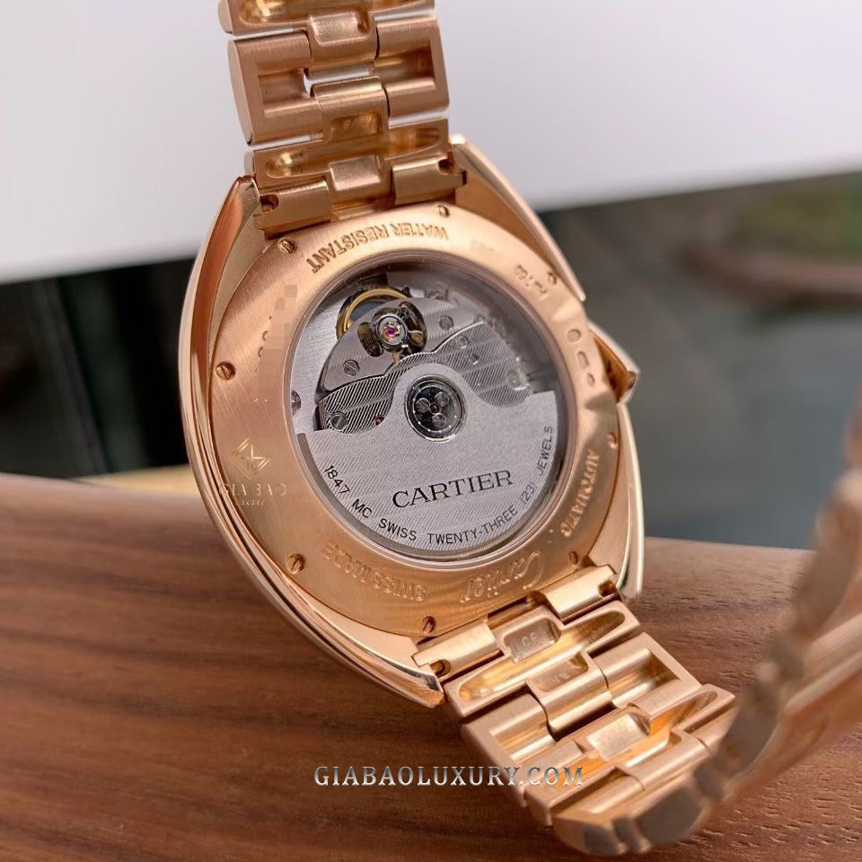 Đồng Hồ Cartier Cle Silvered Flinque WGCL0002