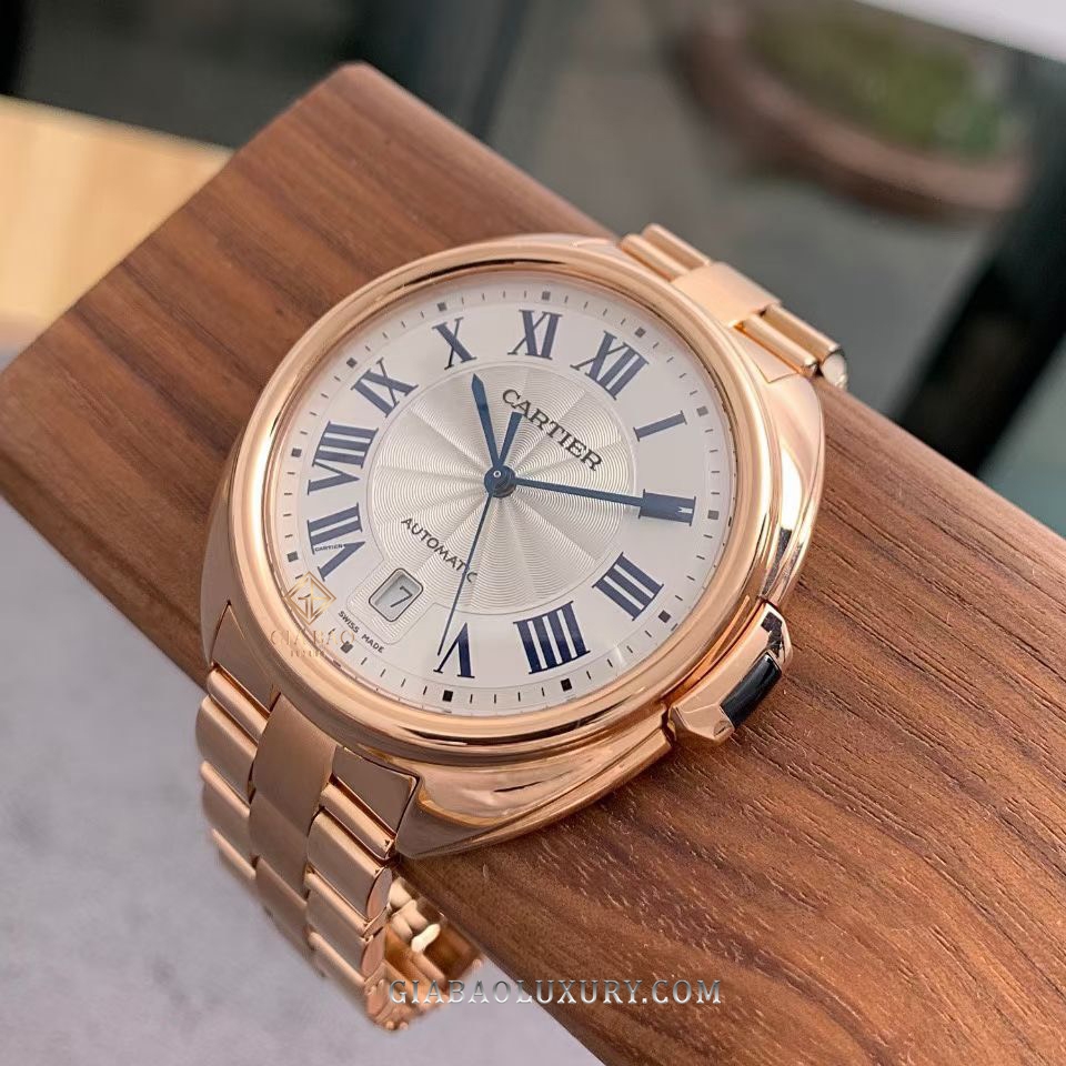 Đồng Hồ Cartier Cle Silvered Flinque WGCL0002