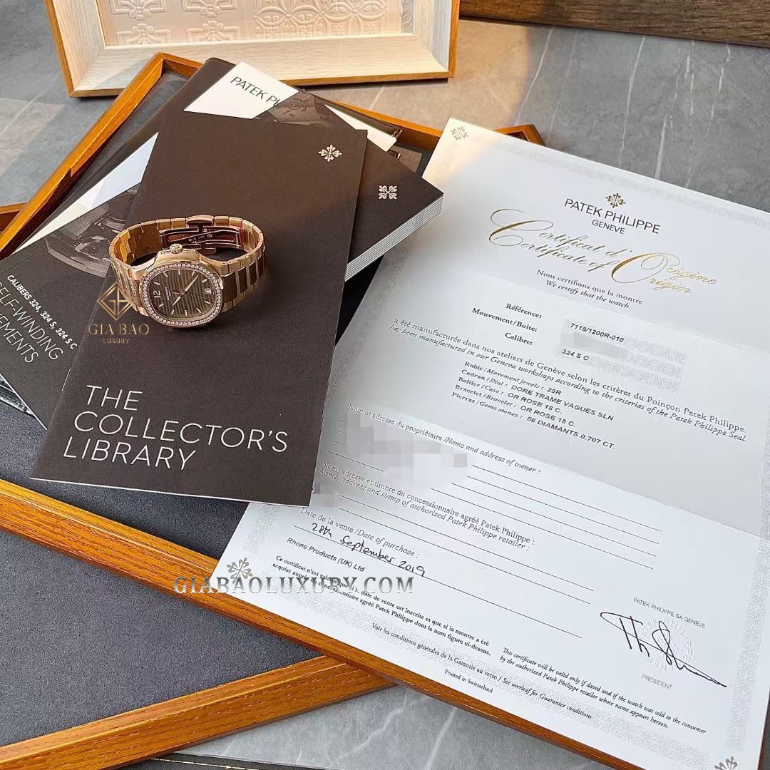 Đồng Hồ Patek Philippe Nautilus 7118/1200R-010