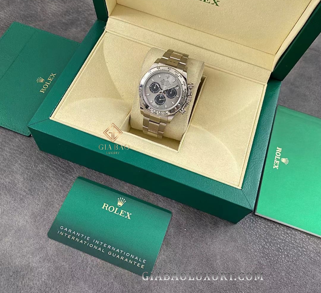 Đồng Hồ Rolex Cosmograph Daytona 116509 Mặt Số Xám