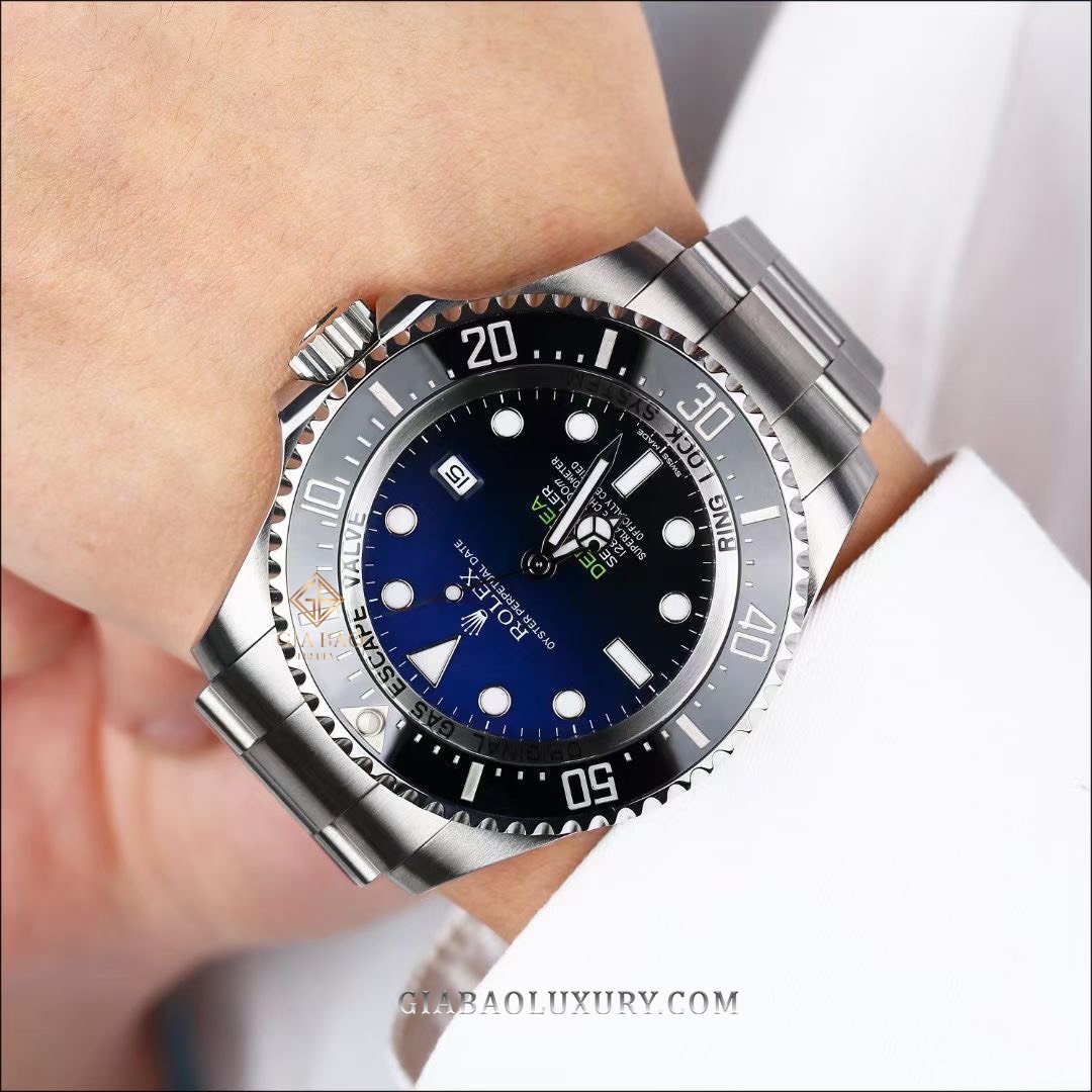 Đồng Hồ Rolex Deepsea 116660 Mặt Số Xanh D-Blue