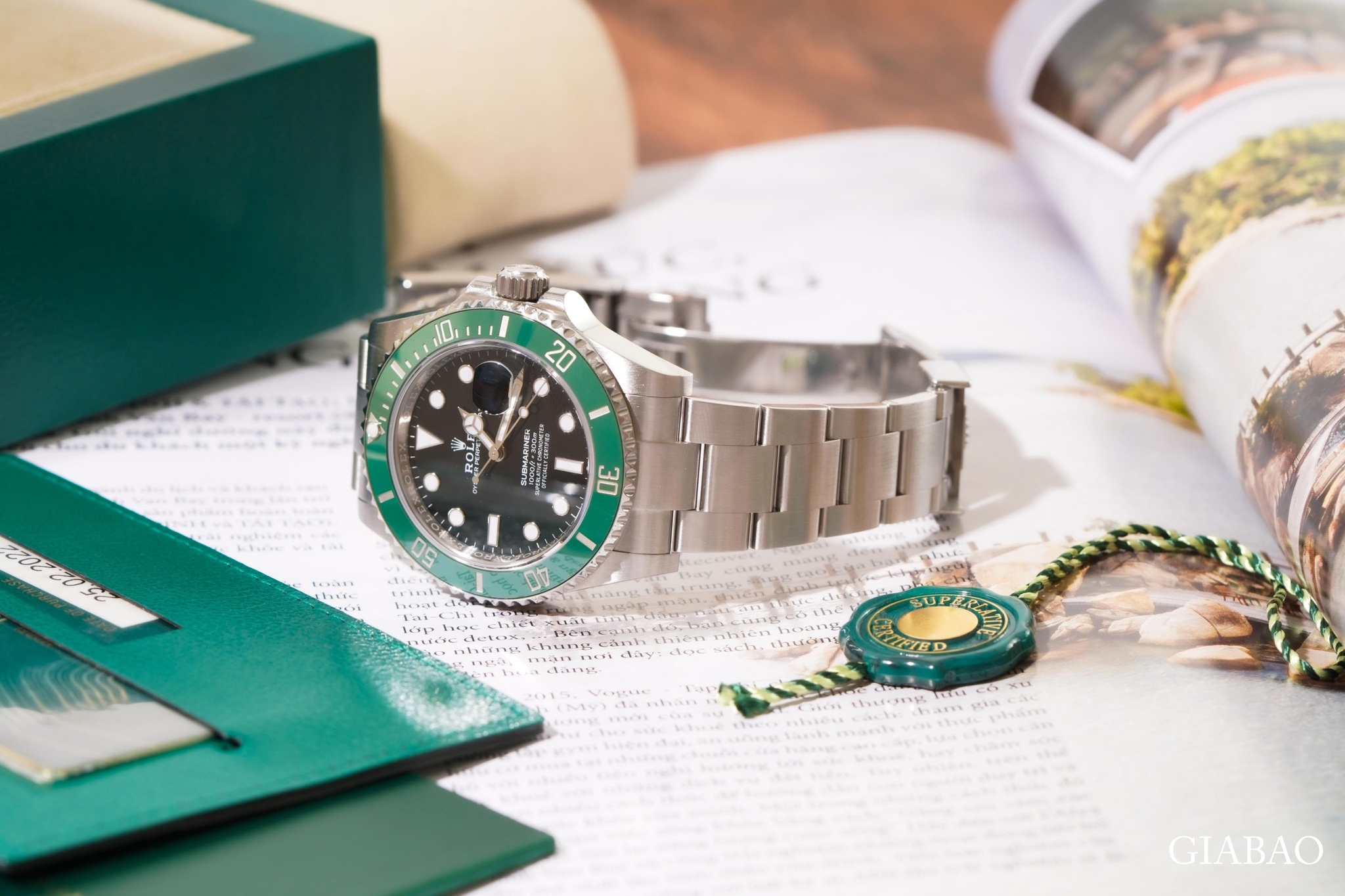 Đồng Hồ Rolex Submariner 126610LV Mặt Số Đen