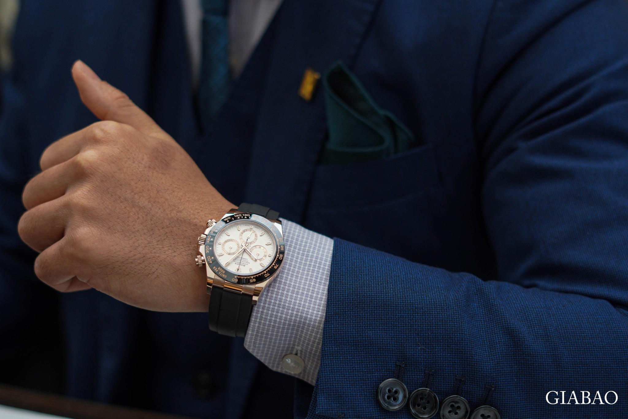 Đồng Hồ Rolex Cosmograph Daytona 116515LN Mặt Số Màu Ngà