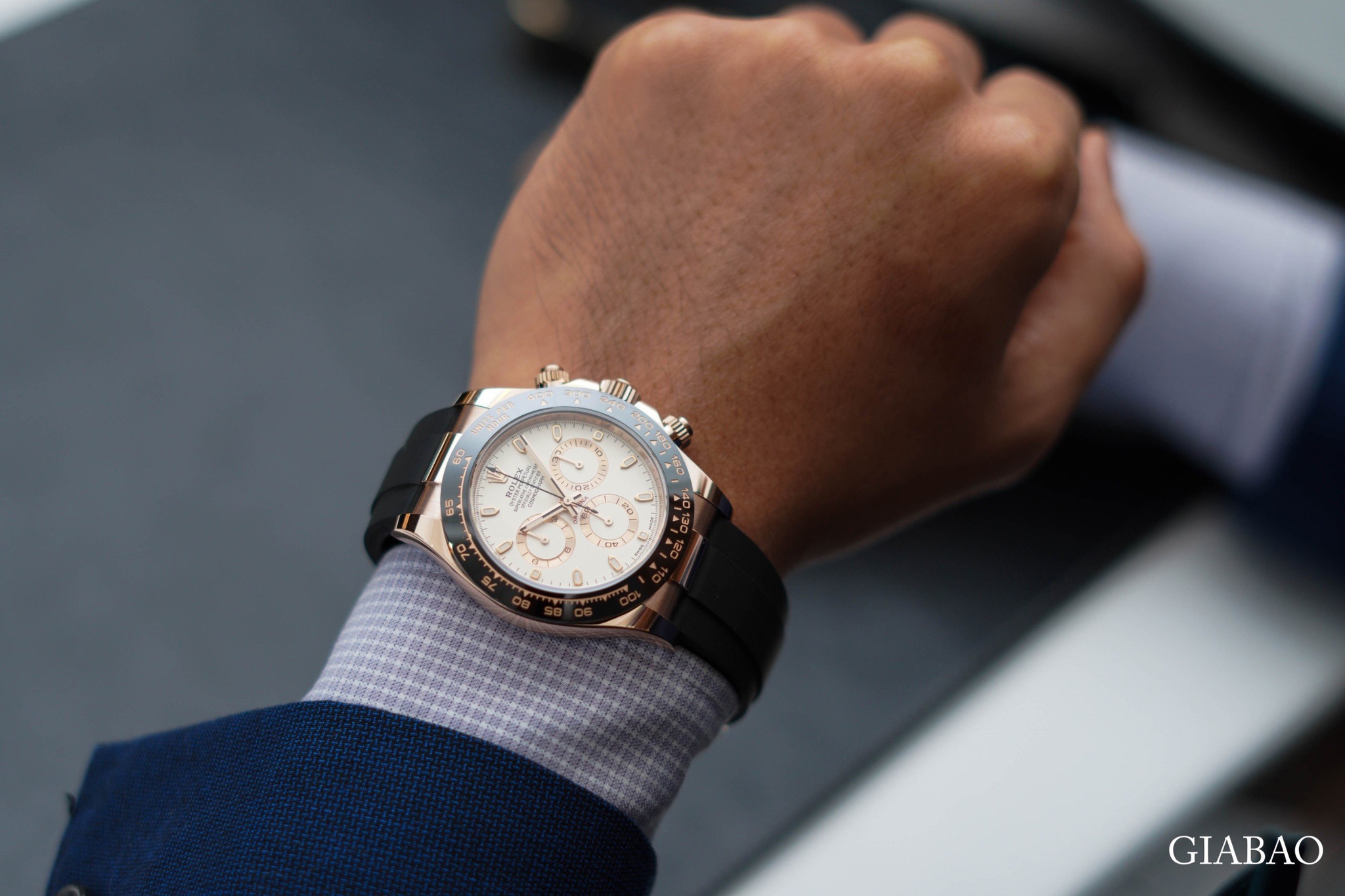 Đồng Hồ Rolex Cosmograph Daytona 116515LN Mặt Số Màu Ngà