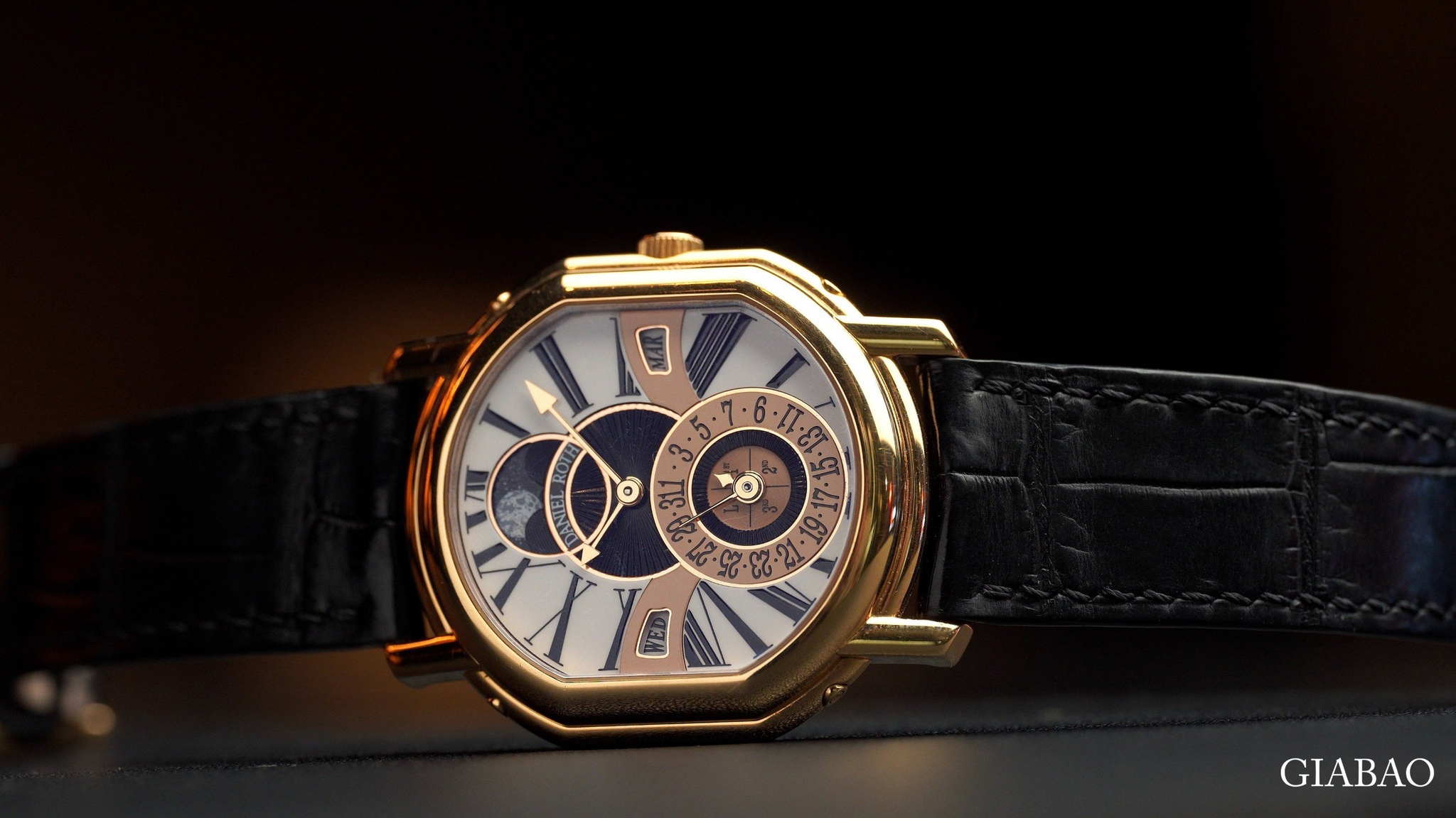 Đồng Hồ Daniel Roth Perpetual Calendar Moonphase 118.X.40