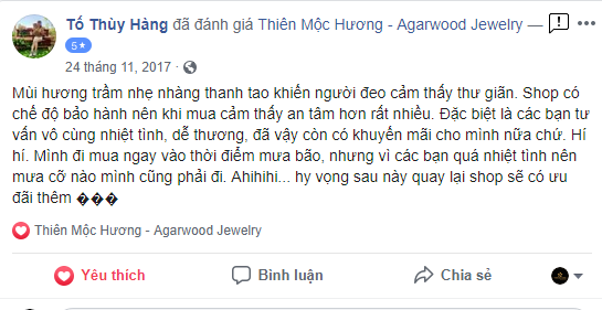 cảm nhận của khách hàng