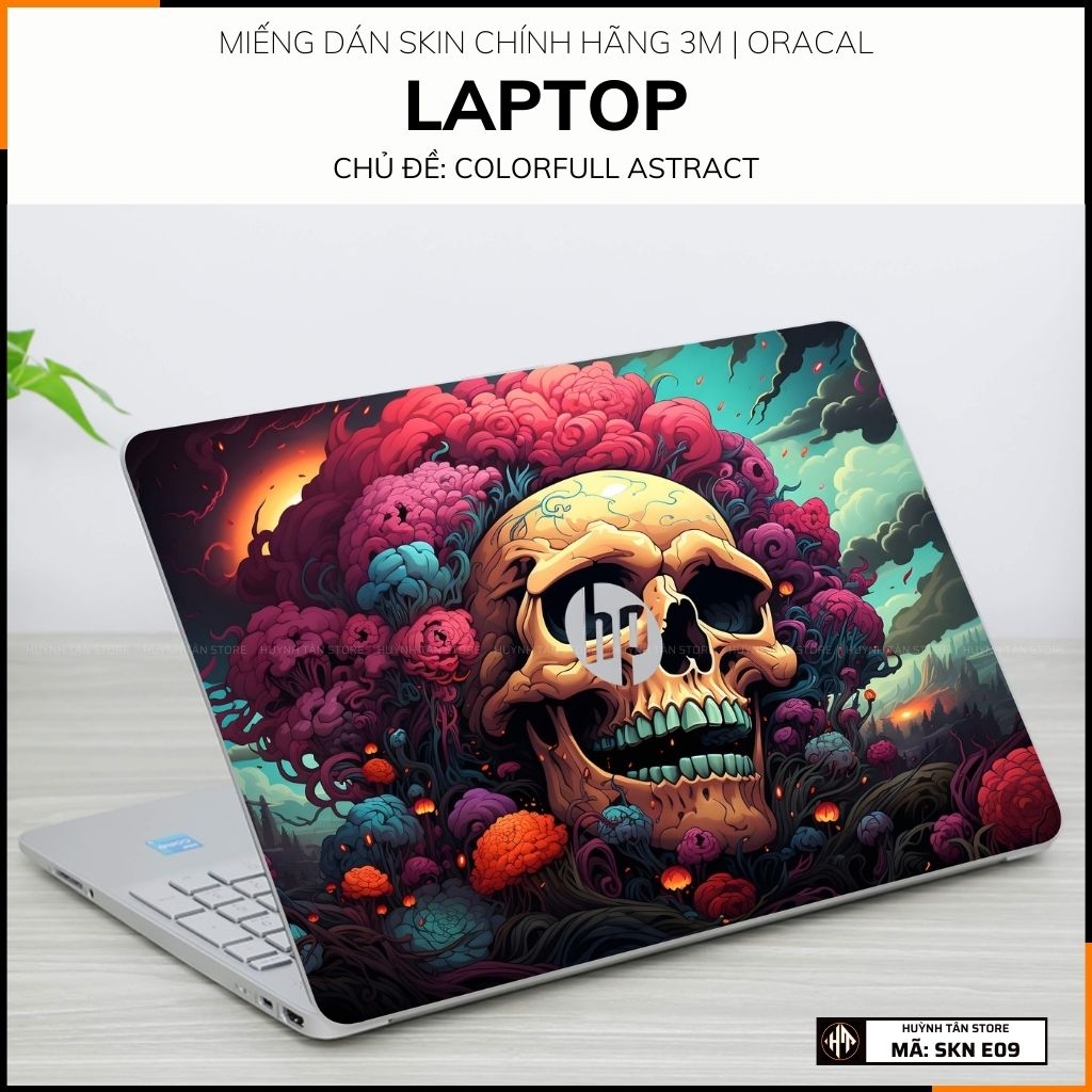 Dán skin laptop asus, dell , acer, hp, msi chính hãng ORAFOL nhập khẩu ĐỨC - SKIN 3M - LAPTOP - COLORFULL ASTRACT - SKN E09 phụ kiện điện thoại huỳnh tân store