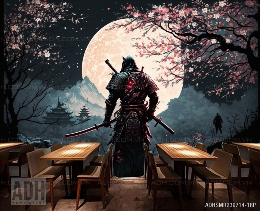 Tranh dán tường SAMURAI