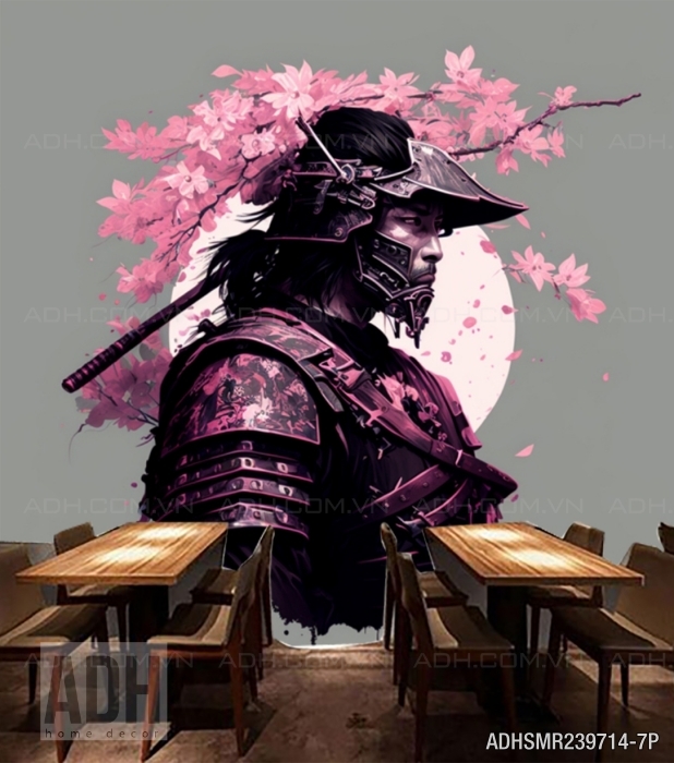 Tranh dán tường SAMURAI