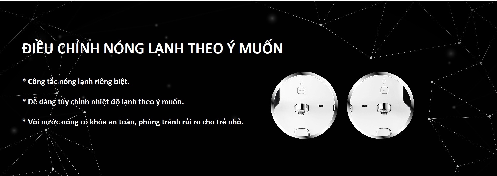 Máy lọc nước nóng lạnh Korihome WPK-928 7 lõi có thể điều chỉnh nóng lạnh theo ý muốn