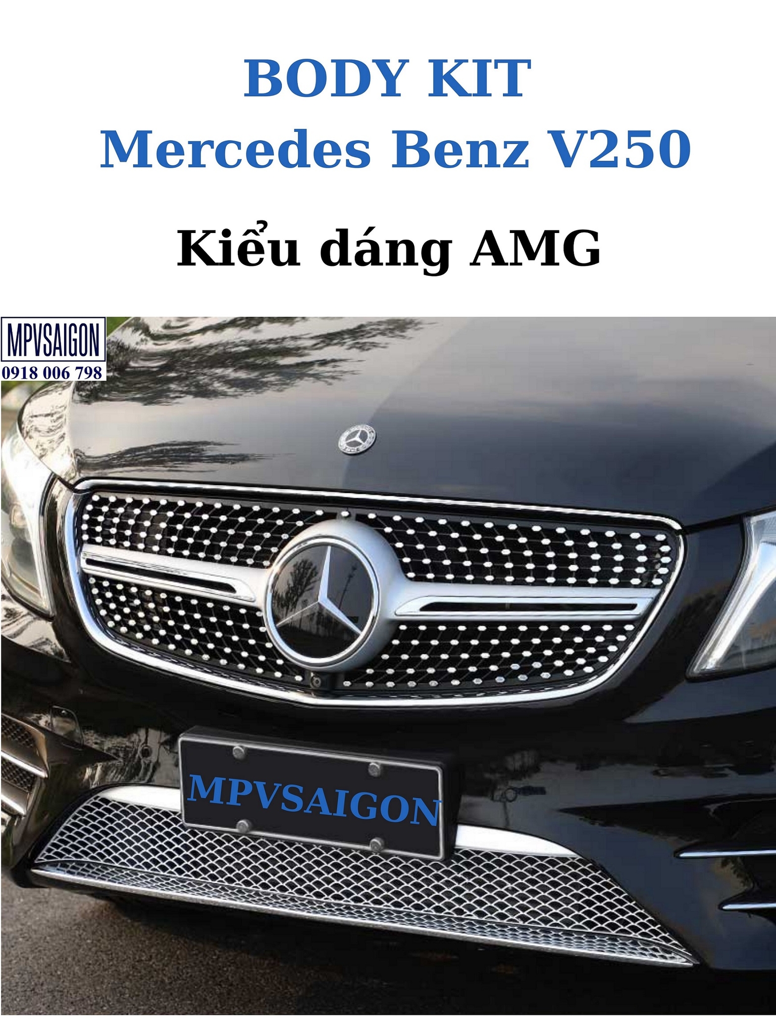 Body kit Mercedes Benz V250