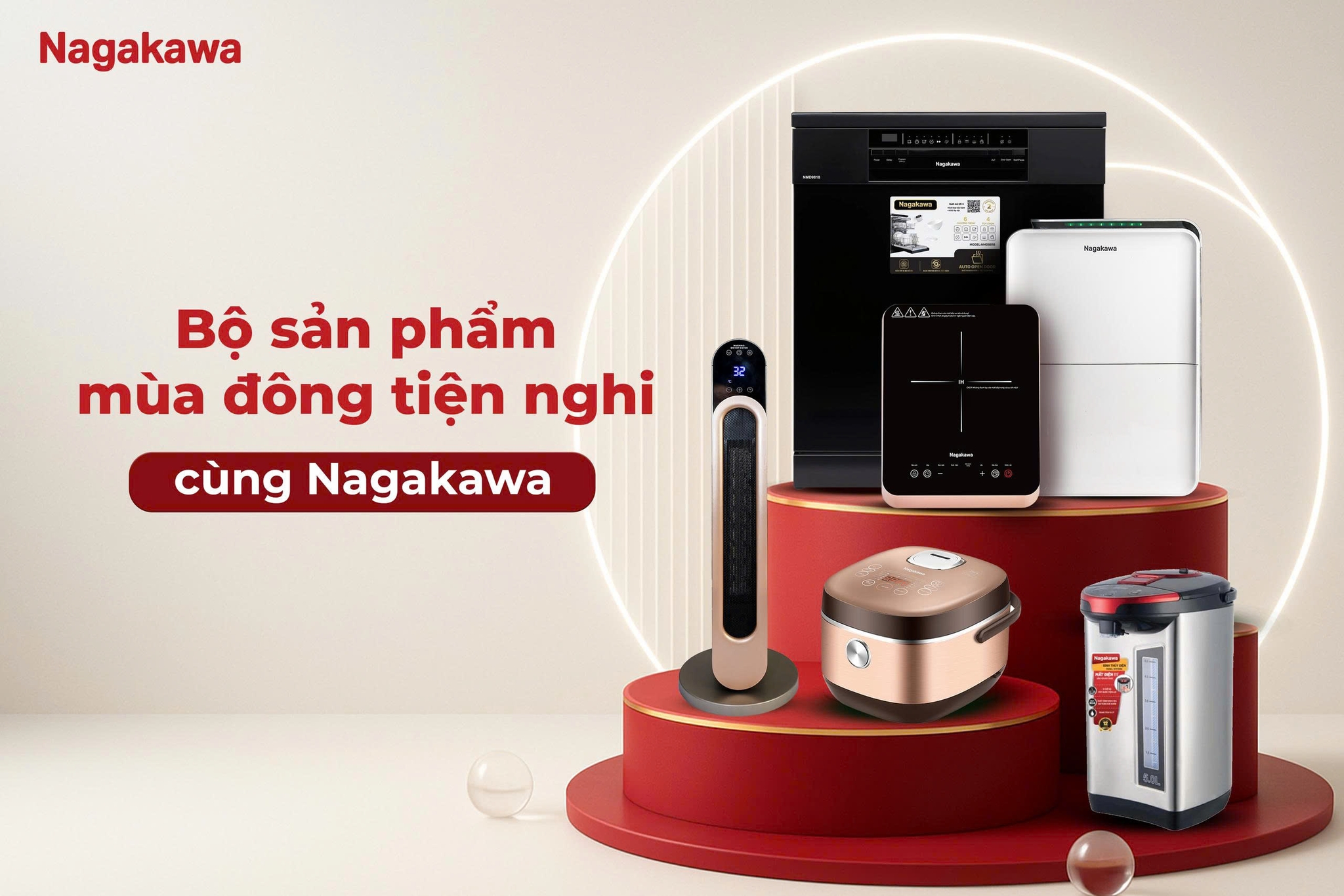 Nagakawa đón đầu mùa lạnh với xu hướng Gia dụng & Thiết bị nhà bếp thông minh – an toàn – hiện đại