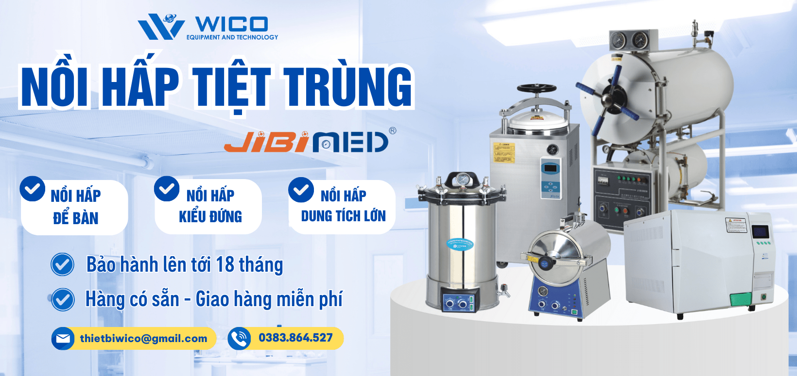 Wico - Nhà phân phối chính hãng Bể Rửa Siêu Âm Jiayuanda Trung Quốc