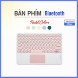 Bàn phím Điện thoại Máy tính bảng TouchPad - SP Mới BH 1năm - Bluetooth. 3 màu Pastel Hồng Xanh Vàng Dễ thương Xinh xắn