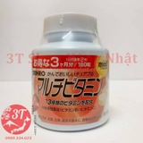vien-nhai-vitamin-tong-hop-orihiro-most-chewable-180-vien