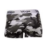 Quần lót nam kiểu boxer ống ngắn Voga rằn ri thun cotton 100% thoáng mát sành điệu mạnh mẻ