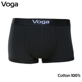 Quần lót nam kiểu boxer ống ngắn Voga vải cotton thoáng mát, hút ẩm, khử mùi