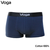 Quần lót nam kiểu boxer ống ngắn Voga vải cotton thoáng mát, hút ẩm, khử mùi