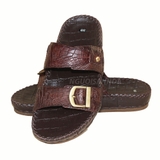 Dép 2 quai nam da cá sấu thật