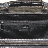 Túi đeo chéo nam da cá sấu màu đen