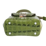 Túi xách nữ da cá sấu mặt đáy