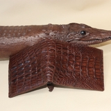 Ví nam da cá sấu màu nâu