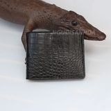 Ví nam da cá sấu màu đen