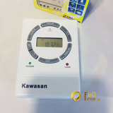 Công tắc hẹn giờ kỹ thuật số, thiết bị hẹn giờ tắt mở thiết bị điện kawa TS17BS