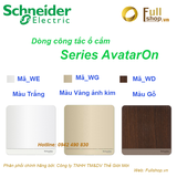 Nút nhấn chuông đơn 10A Schneider AvatarOn E8331BPL1