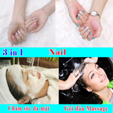 Làm đẹp toàn diện 3 trong 1 (Nail, chăm sóc da, gội đầu massage) tại Mychin Professional Beauty & Training