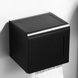 Hộp đựng giấy vệ sinh chắn nước màu đen 34517Đ
