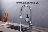 Vòi bếp dây rút, có đông hồ báo nhiệt độ VB-3201CR CLEANMAX