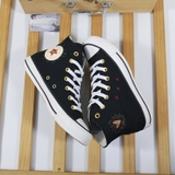 Converse cao cổ vải đen CCVD091