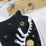 Converse cao cổ vải đen CCVD090