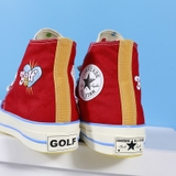 Converse Golf 1970s cao cổ vải đỏ CCVD083