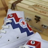 Converse VLTG 1970s cao cổ da trắng CCDT011