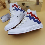 Converse VLTG 1970s cao cổ da trắng CCDT011